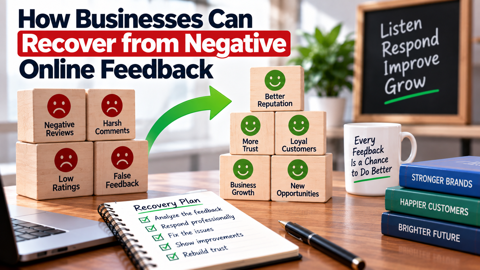 How Businesses Can Recover from Negative Online Feedback