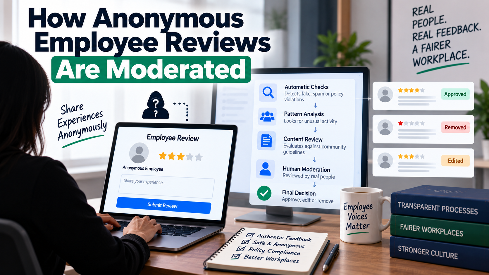How Anonymous Employee Reviews Are Moderated